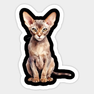 Minskin Cat Sticker